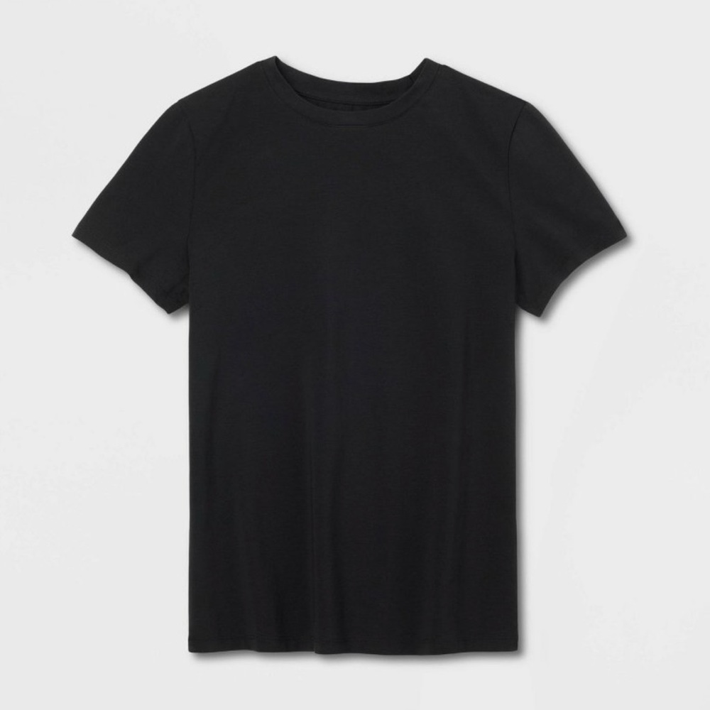a new day Black Short Sleeve Tee
